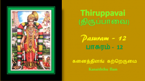 Andal Thirupavai Pasuram 12-திருப்பாவை பாசுரம் 12-with lyrics-கனைத்திளங்-Kanaittilang